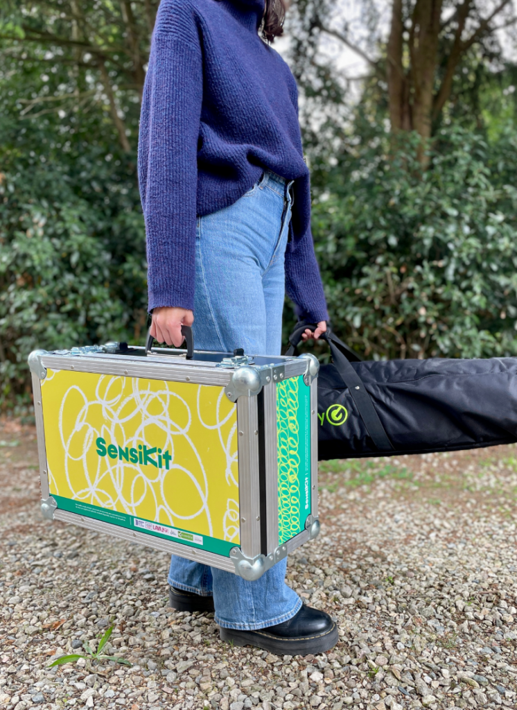 Le Sensikit lors de son transport