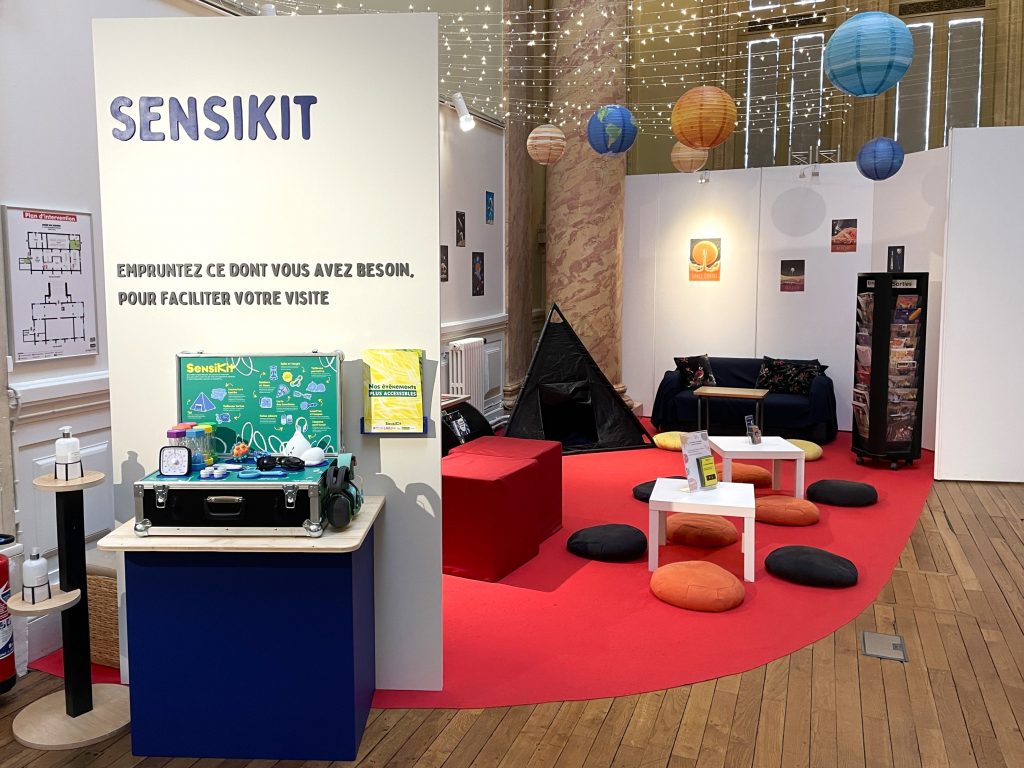 Le Sensikit à l'accueil du ZOOM